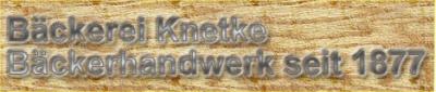 B�ckerei Knetke